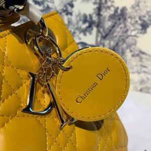 Christian Dior Lady Dior Bag 24cm Silver Hardware Lambskin Leather Spring/Summer 2020 Collection - Image 10