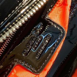Christian Dior Lady Dior Bag 24cm Silver Hardware Patent Leather Spring/Summer 2020 Collection - Image 7