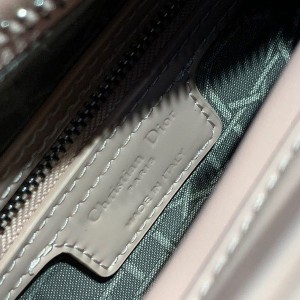 Christian Dior Lady Dior Bag 24cm Silver Hardware Patent Leather Spring/Summer 2020 Collection - Image 7