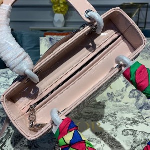 Christian Dior Lady Dior Bag 24cm Silver Hardware Patent Leather Spring/Summer 2020 Collection - Image 8