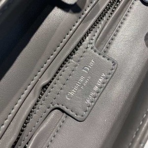 Christian Dior Lady Dior Bag 24cm Silver Hardware with Embellished Bag Strap Lambskin Leather Spring/Summer 2020 Collection - Image 9