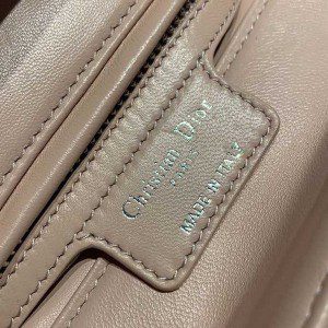Christian Dior Lady Dior Bag 24cm Silver Hardware with Embellished Bag Strap Lambskin Leather Spring/Summer 2020 Collection - Image 9