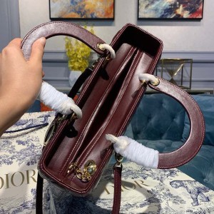 Christian Dior Lady Dior Bag 32cm Gold Hardware Lambskin Leather Spring/Summer 2020 Collection - Image 7