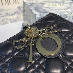 Christian Dior Lady Dior Bag 32cm Gold Hardware Lambskin Leather Spring/Summer 2020 Collection - Image 7