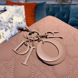 Christian Dior Lady Dior Bag 32cm Matte Hardware Lambskin Leather Spring/Summer 2020 Collection - Image 7