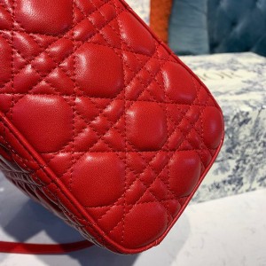 Christian Dior Lady Dior Bag 32cm Silver Hardware Lambskin Leather Spring/Summer 2020 Collection - Image 5