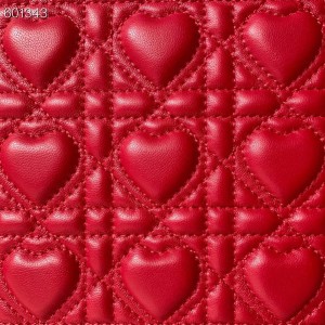 Christian Dior Lady Dior Dioramour Bag 24cm with Lacquer Hardware Lambskin Leather Fall/Winter 2021 Collection - Image 9