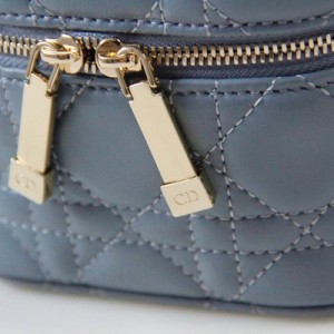 Christian Dior Micro Vanity Bag 12cm with Lambskin Leather Fall/Winter 2021 Collection - Image 9