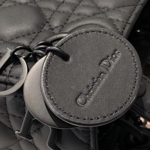 Christian Dior Mini Lady Dior Bag 18cm with Chain Matte Hardware Lambskin Leather Fall/Winter 2020 Collection - Image 9