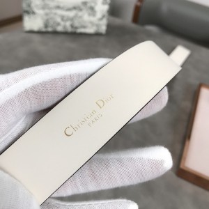 Christian Dior Montaigne Belt 3CM Gold Hardware Calfskin Leather Fall/Winter 2020 Collection - Image 4