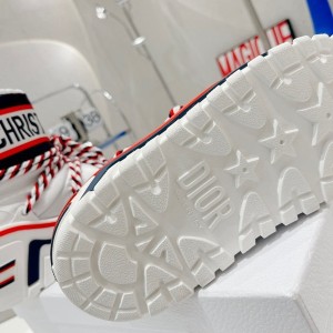 Christian Dior Natural Alps Snow Ankle Boots Nylon/Calfskin Leather Fall/Winter 2021/2022 Collection - Image 9