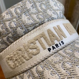 Christian Dior Oblique Canvas Newsboy Hat Spring/Summer 2020 Collection - Image 5