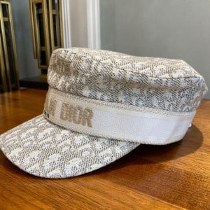 Christian Dior Oblique Canvas Newsboy Hat Spring/Summer 2020 Collection - Image 8