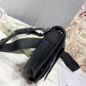 Christian Dior Oblique Crossbody Bag 24cm 80014 Calfskin Leather Gold Hardware Spring/Summer 2022 Collection - Image 7