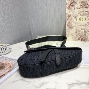 Christian Dior Oblique Crossbody Bag 28cm 9032 Spring/Summer 2022 Collection - Image 6