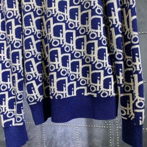 Christian Dior Oblique Motif Cardigan Womens Sweater Fall/Winter 2020 Collection - Image 7