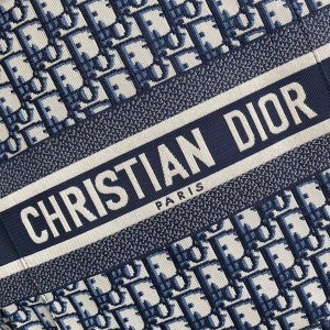 Christian Dior Oblique Travel Trolley Bag 46cm Embroidered Canvas Fall/Winter 2020 Collection - Image 7