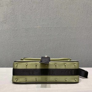 Christian Dior Punk Hardcore Bag 33cm Canvas/Calfskin Leather Fall/Winter 2020 Collection - Image 4