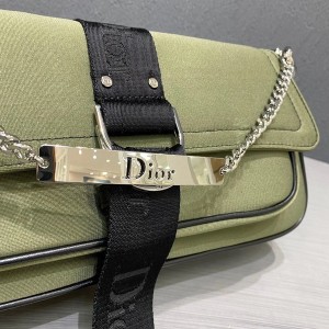 Christian Dior Punk Hardcore Bag 33cm Canvas/Calfskin Leather Fall/Winter 2020 Collection - Image 6