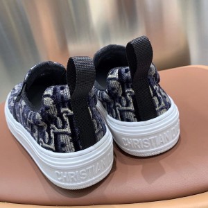 Christian Dior Solar Slip On Sneakers Calfskin Leather Fall/Winter 2020 Collection - Image 5