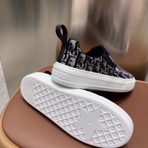 Christian Dior Solar Slip On Sneakers Calfskin Leather Fall/Winter 2020 Collection - Image 8