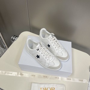 Christian Dior Star Sneakers Suede/Calfskin Leather Spring/Summer 2022 Collection - Image 3