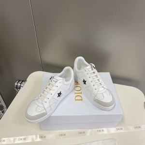 Christian Dior Star Sneakers Suede/Calfskin Leather Spring/Summer 2022 Collection - Image 4