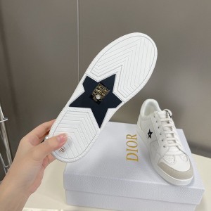 Christian Dior Star Sneakers Suede/Calfskin Leather Spring/Summer 2022 Collection - Image 6