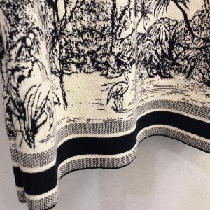 Christian Dior Toile De Jouy Tropicalia Print Wool Sweater Fall/Winter 2021 Collection - Image 3