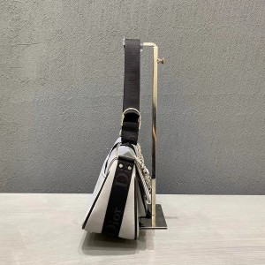 Christian Dior Vintage Punk Hardcore Bag 33cm Canvas/Calfskin Leather Fall/Winter 2020 Collection - Image 3