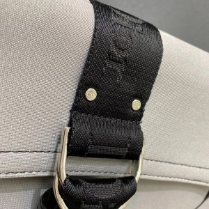 Christian Dior Vintage Punk Hardcore Bag 33cm Canvas/Calfskin Leather Fall/Winter 2020 Collection - Image 5