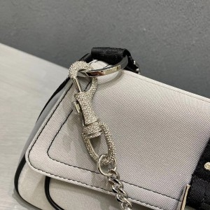Christian Dior Vintage Punk Hardcore Bag 33cm Canvas/Calfskin Leather Fall/Winter 2020 Collection - Image 7