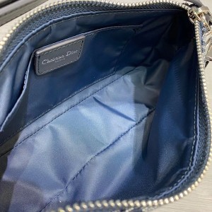 Christian Dior Vintage Shoulder Bag 23cm Canvas/Calfskin Leather Fall/Winter 2020 Collection - Image 7