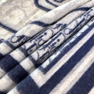 Christian Dior x Shawn Stussy High Heels Painful Pleasure Tassel Wool Jacquard Throw Blanket - Image 8