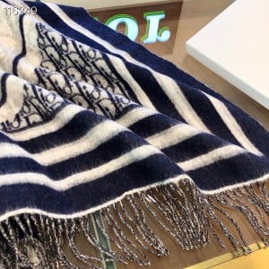 Christian Dior x Shawn Stussy High Heels Painful Pleasure Tassel Wool Jacquard Throw Blanket - Image 10