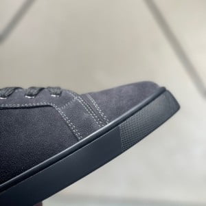 Christian Louboutin Louis Flat High-Top Mens Sneakers Suede/Calfskin Leather Fall/Winter 2021 Collection - Image 8
