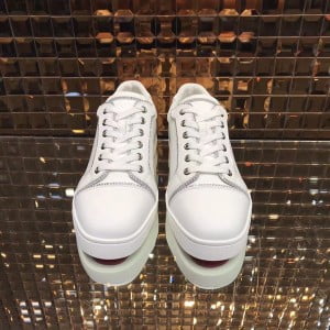 Christian Louboutin Strass Junior Louis Low-Top Mens Sneakers Calfskin Leather Fall/Winter 2021 Collection - Image 3
