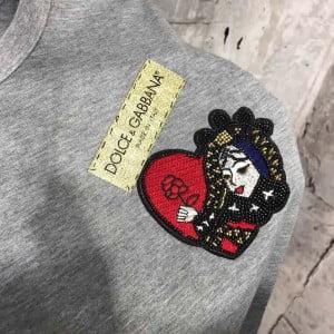 Dolce & Gabbana Hearts T-Shirt Mens Spring/Summer 2018 Collection - Image 6
