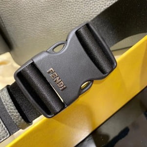 Fendi FF Baguette 3Way Crossbody/Shoulder Bag 42CM Calfskin Leather Fall/Winter 2020 Collection - Image 4