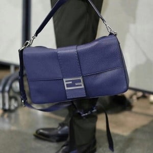 Fendi FF Baguette 3Way Crossbody/Shoulder Bag 42CM Calfskin Leather Fall/Winter 2020 Collection - Image 10