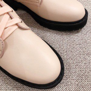 Fendi FF Logo Rockoko Chelsea Sock Combat Lace Up Ankle Boots Jacquard Stretch-Knit And Leather Calfskin Leather Fall/Winter 2019 Collection - Image 3