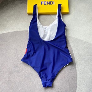 Fendi x Fila One Piece Bikini Swimsuit Spring/Summer 2020 Collection - Image 4