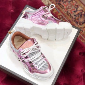 Gucci Flashtrek GG Sneakers Calfskin Leather Fall/Winter 2019 Collection - Image 4