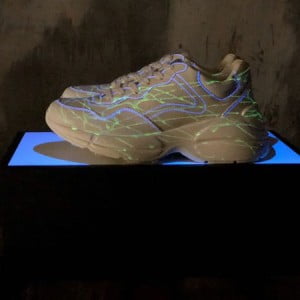 Gucci GG Rhyton Dad Sneakers 619891 Calfskin Leather Spring/Summer 2020 Collection - Image 3