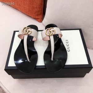 Gucci GG Thong Sandals Calfskin Leather Fall/Winter 2021 Collection - Image 3