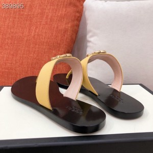 Gucci GG Thong Sandals Calfskin Leather Fall/Winter 2021 Collection - Image 5