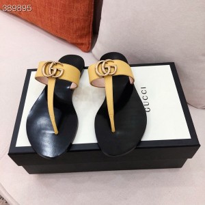 Gucci GG Thong Sandals Calfskin Leather Fall/Winter 2021 Collection - Image 6