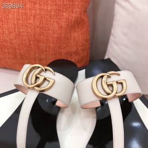 Gucci GG Thong Sandals Calfskin Leather Fall/Winter 2021 Collection - Image 8