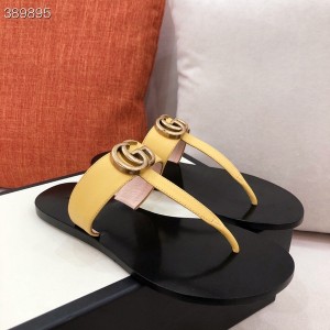 Gucci GG Thong Sandals Calfskin Leather Fall/Winter 2021 Collection - Image 8