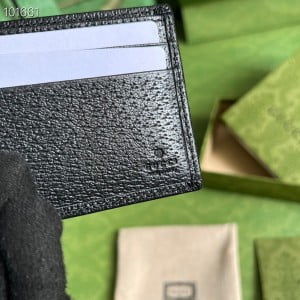Gucci GG Tiger Bi-Fold Wallet 10cm ‎428726 Smooth Calfskin Leather Spring/Summer 2022 Collection - Image 7